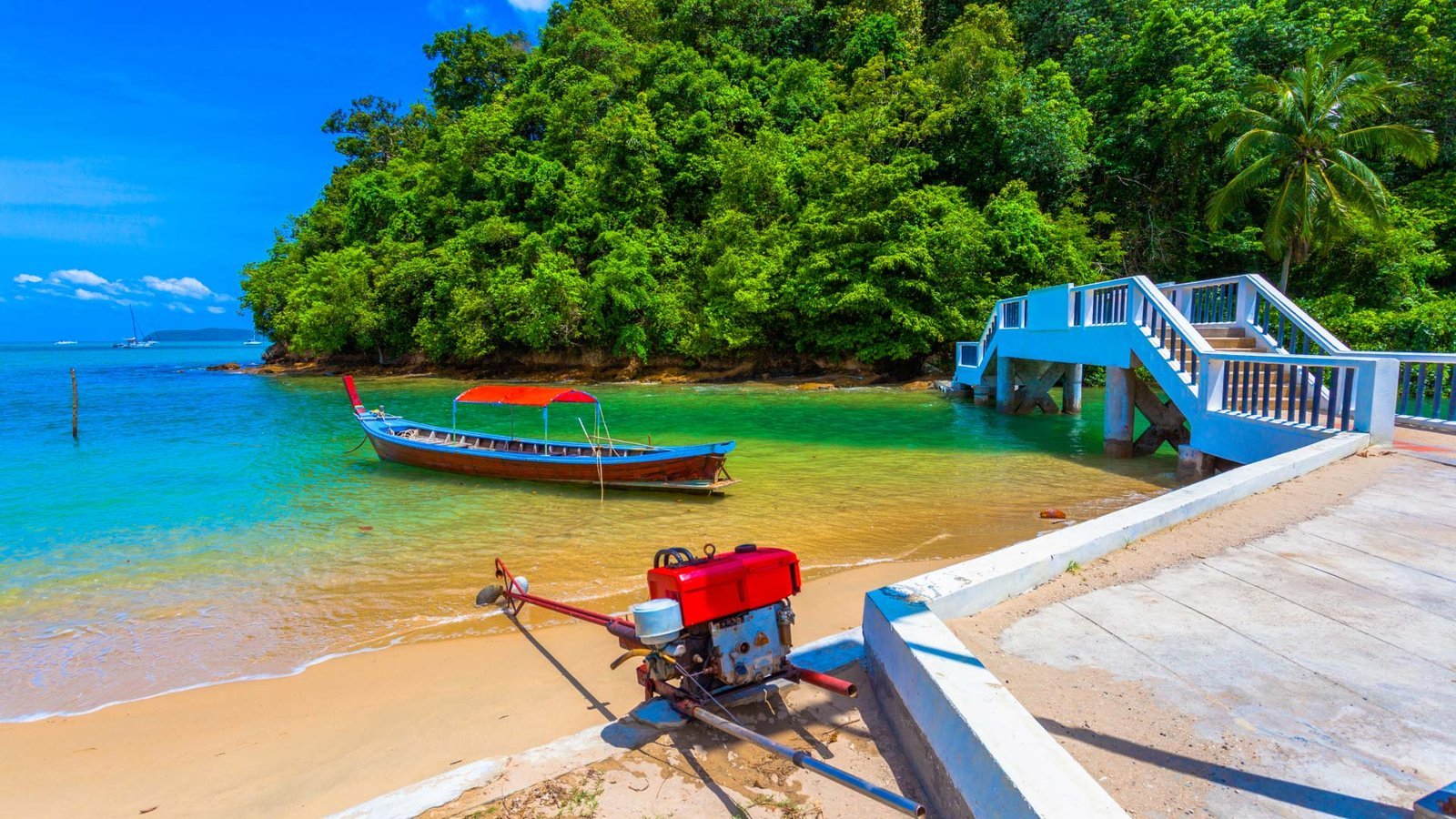 Island Boat Dock Snorkeling Day Adventure Tour